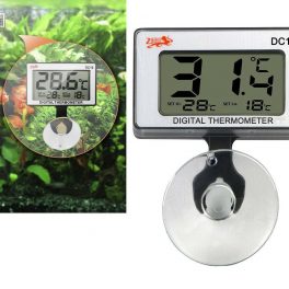 Termometro digitale ventosa acquario LCD vasca acqua temperatura