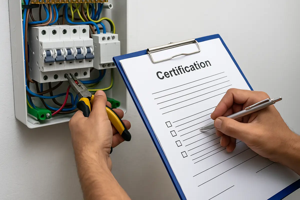 Quali certificazioni servono per un impianto elettrico a norma? la procedura passo dopo passo