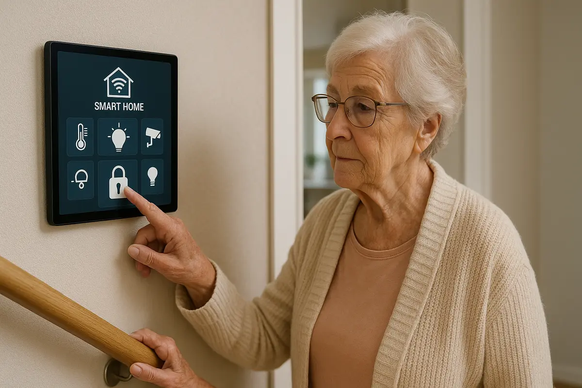 Domotica per anziani: la tecnologia che può fare la differenza nella sicurezza quotidiana