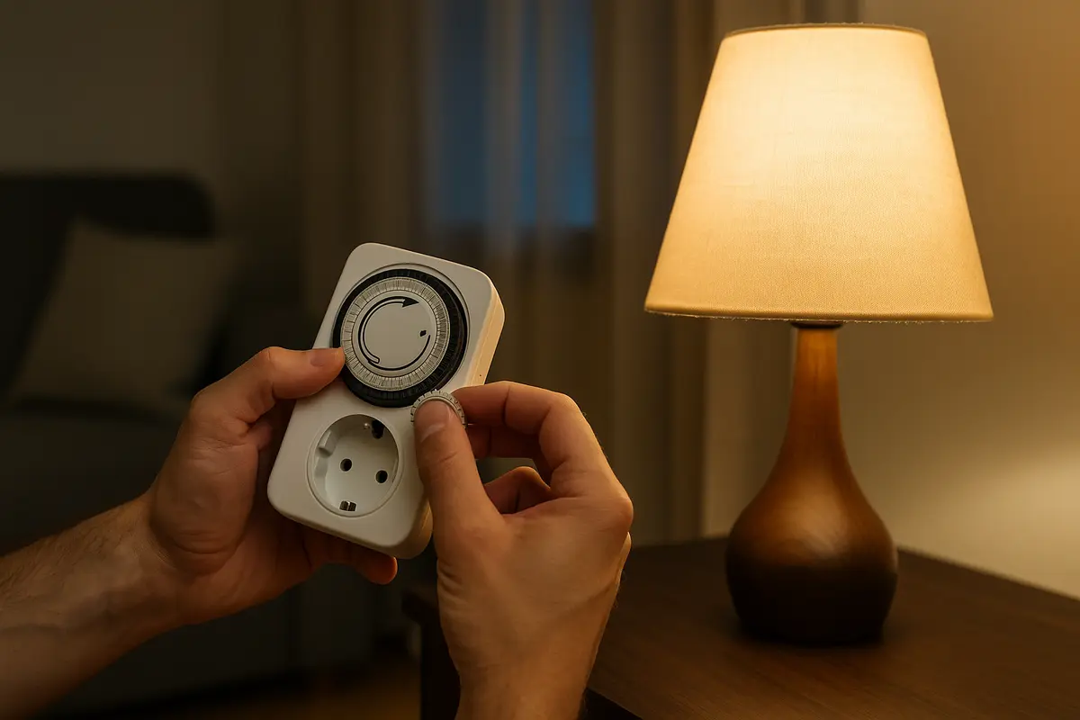 Come si programma un timer luci in casa: il trucco per simulare presenza quando sei via