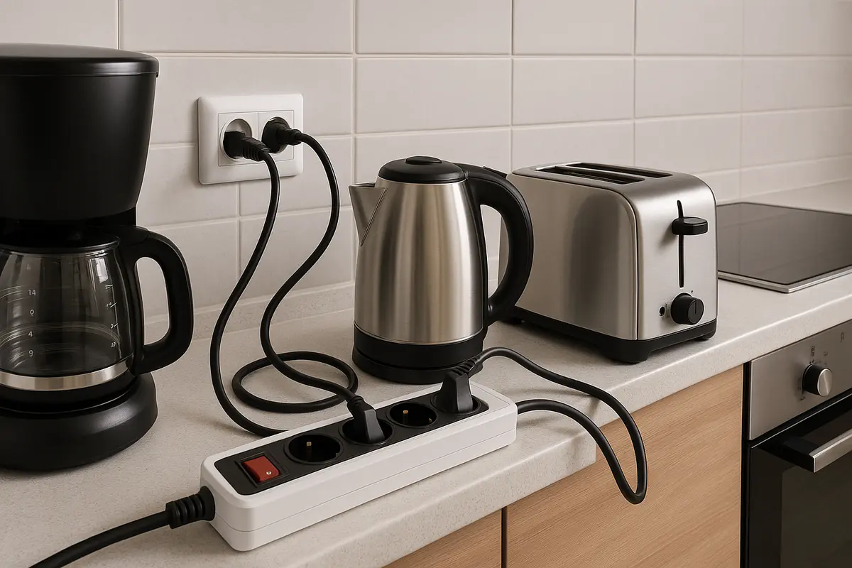 Impianti elettrici in cucina: soluzioni pratiche per evitare cortocircuiti tra elettrodomestici