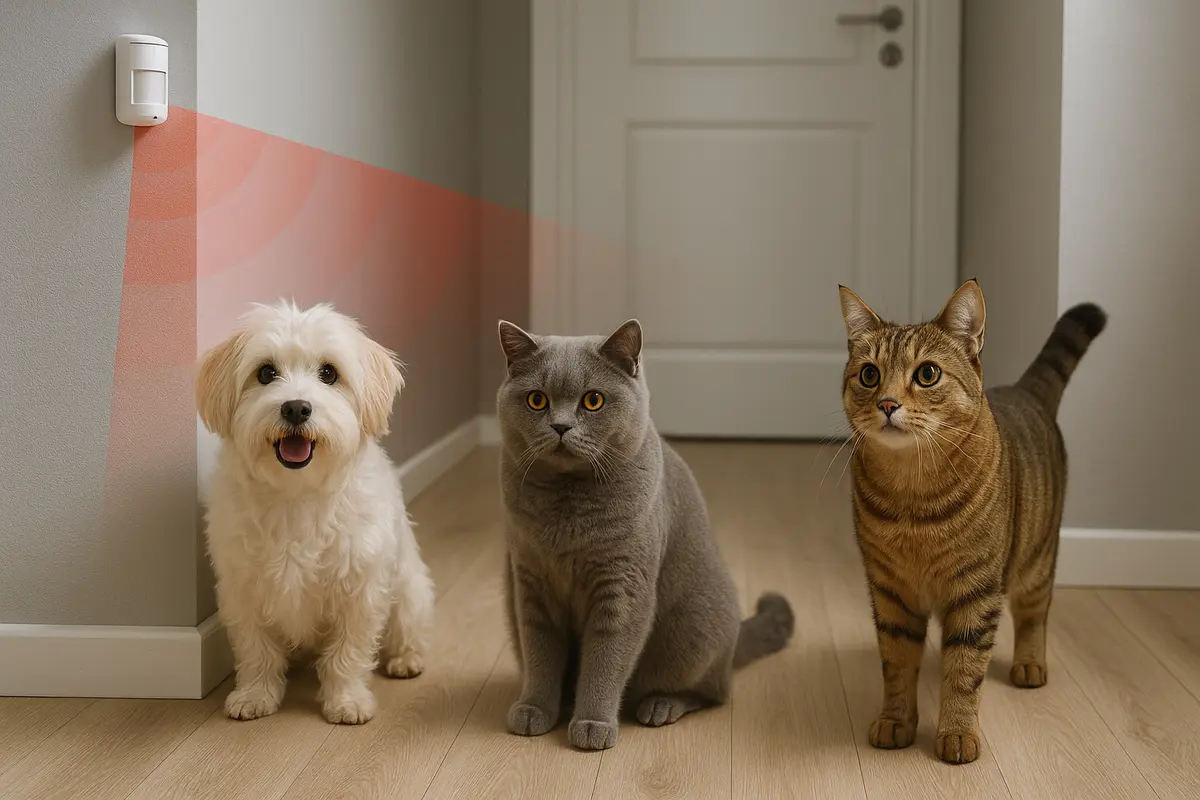 Quali animali domestici attivano i sensori? La risposta che può evitare errori e falsi allarmi