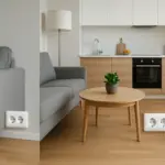 Quante prese installare in salotto e cucina? Il metodo per non restare mai senza energia