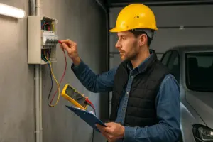 Normativa sugli impianti elettrici nei garage e box auto: il trucco per non avere problemi col collaudo