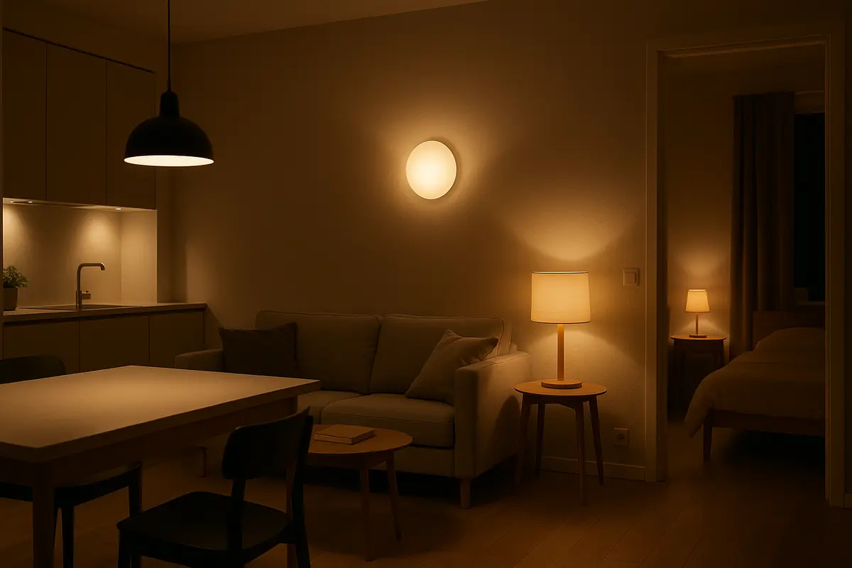 Quanti punti luce servono davvero? Il calcolo pratico per ogni stanza della casa