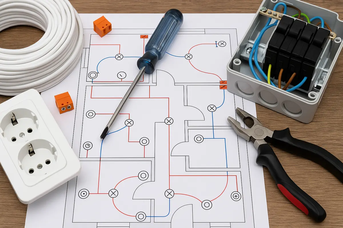 Schema impianto elettrico casa: l’approccio essenziale per progetti fai-da-te senza errori