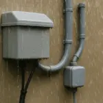 Impianti elettrici all’esterno: strategie per proteggerli da pioggia e umidità senza costi extra