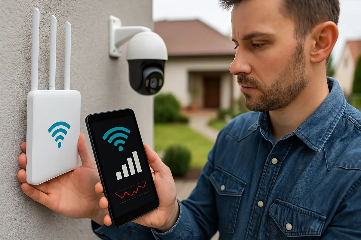 Che copertura serve davvero per il WiFi della videosorveglianza? Il test pratico che evita zone cieche