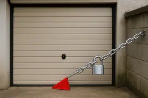 Porte basculanti e sicurezza garage: tre accorgimenti concreti per bloccare le effrazioni