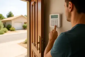 Casa vuota ad agosto: l’impianto d’allarme si prepara a fine luglio