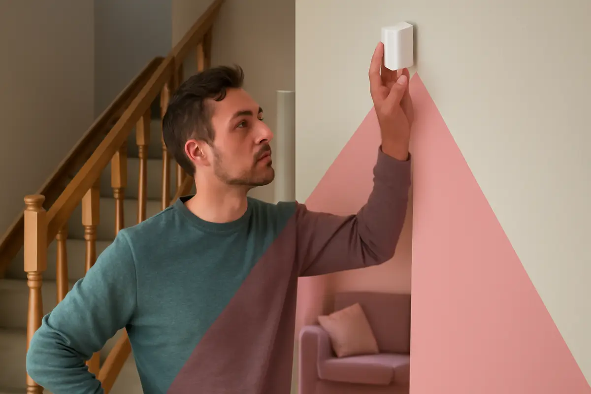 Sensori di movimento per interni: la posizione che elimina le zone cieche in casa