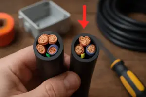 Sezione trasversale dei cavi elettrici: come sbagliarla fa rifare tutto