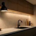 Punti luce in cucina: come distribuirli senza zone d’ombra sul piano di lavoro