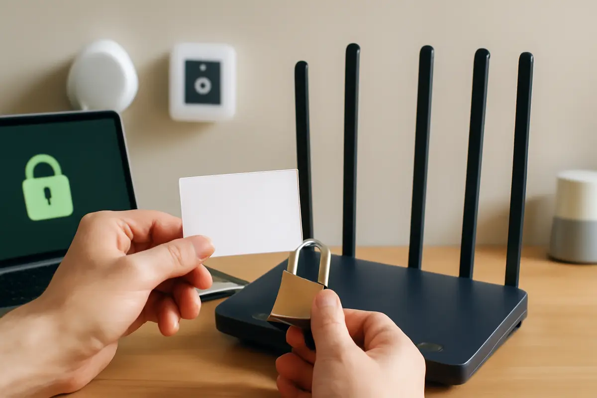Password router di casa e domotica: l’impostazione che protegge ogni dispositivo
