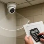 Angolo di visuale telecamera di sorveglianza: il calcolo che elimina i punti ciechi