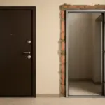 Telaio porta blindata in muratura o controtelaio: la scelta che fa la differenza