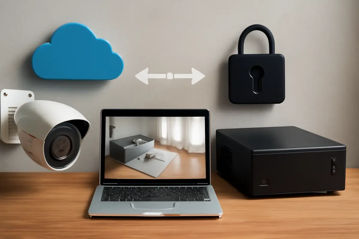 Videosorveglianza con cloud o NVR locale: il dettaglio che cambia privacy e costi