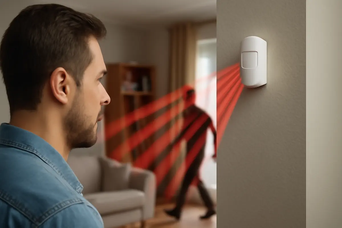 Campo visivo sensore PIR: il parametro che azzera i falsi allarmi in casa