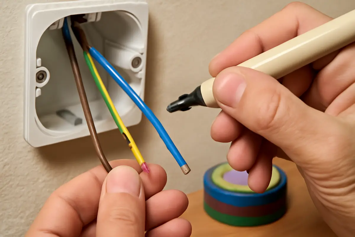 Marcatura dei cavi elettrici domestici: il codice colore che in molti ignorano