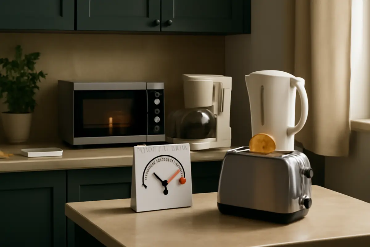 Elettrodomestici ad alto consumo in cucina: come bilanciarli senza saturare l’impianto