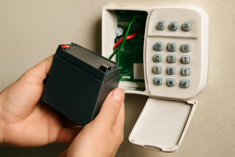 Batteria di riserva nell’allarme casalingo: quando va sostituita prima che ceda